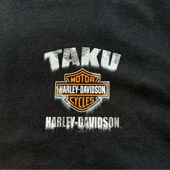 HARLEY DAVIDSON Taku Juneau Alaska Black Tshirt Size XXL 3XL - Picture 1 of 10